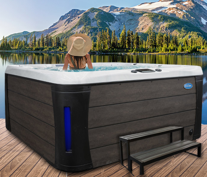 Calspas hot tub being used in a family setting - hot tubs spas for sale Elyria